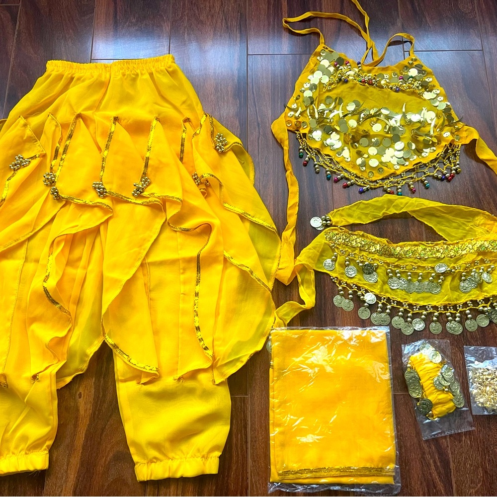 Girls Belly Dancing costume/Dress up/ Halloween